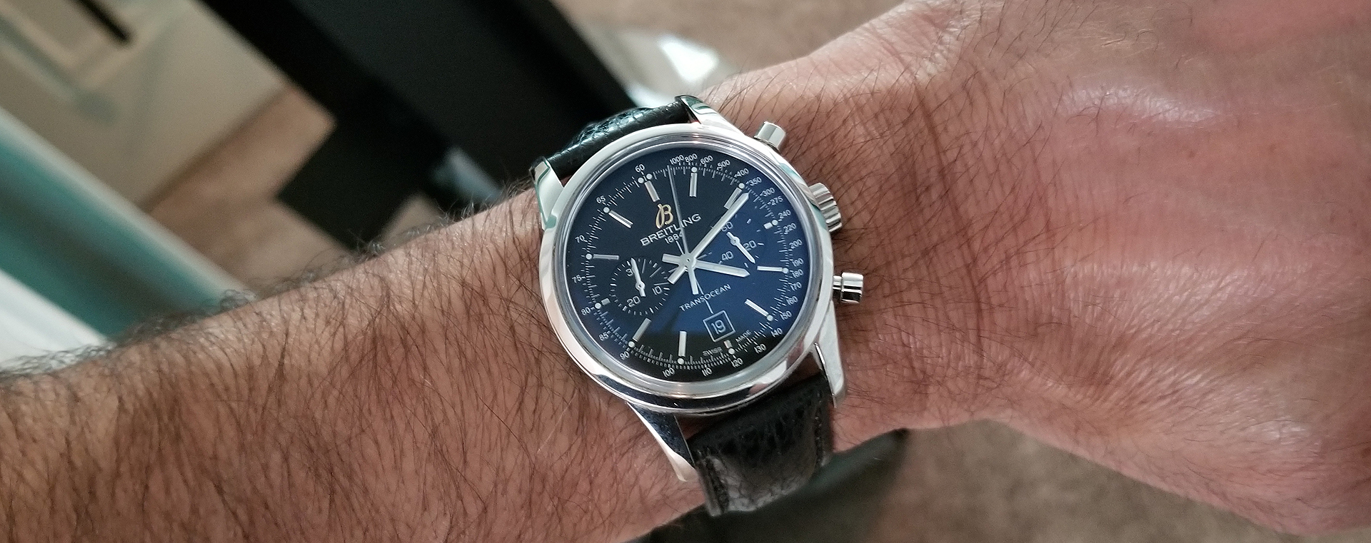 Breitling Transocean Chronograph Hands-On