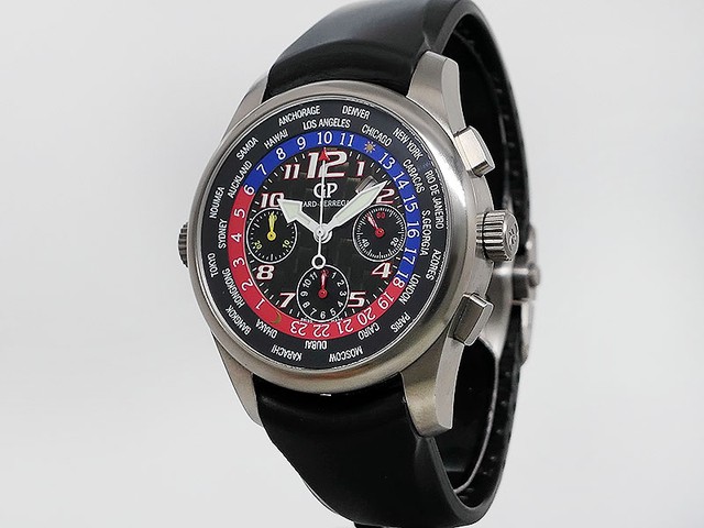 Girard Perregaux Worldwide Time Chronograph For Sale classwatches