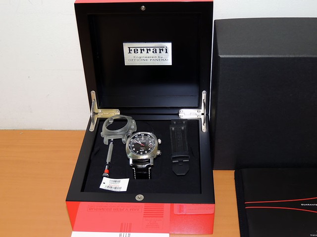 Panerai Ferrari Granturismo GMT Alarm For Sale classwatches