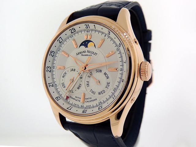 Armand Nicolet M02 Complete Calendar Tramelan For Sale