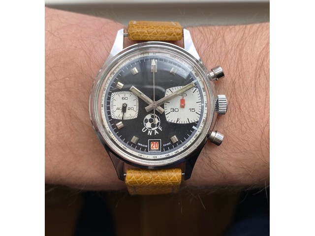 Vintage on sale panda chronograph